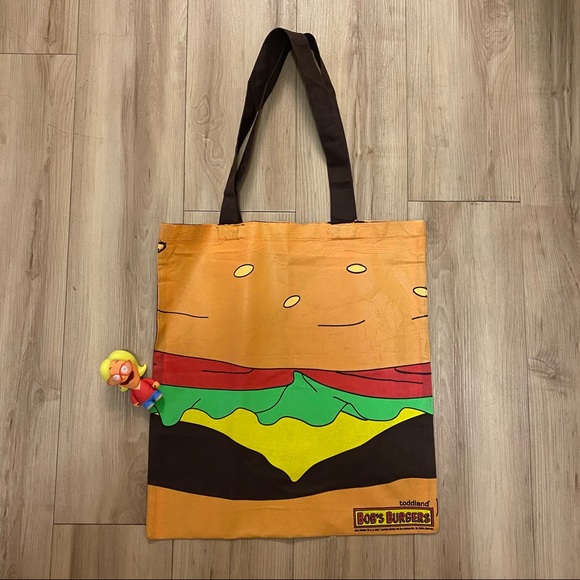 Bob’s Burgers Tote & Figurine - Picture 1 of 5
